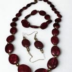Burgundy Marble